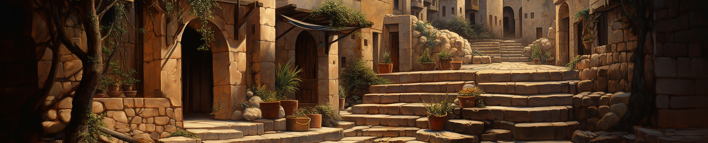 tychodreq_a_finely_detailed_oil_painting_of_a_stone_stairs_lead_45ae095b-690e-411e-a7a2-8763ba5d4ff8.jpg